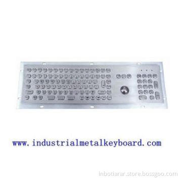 Outdoor Industrial Keyboard With Mini Optical Trackball , I